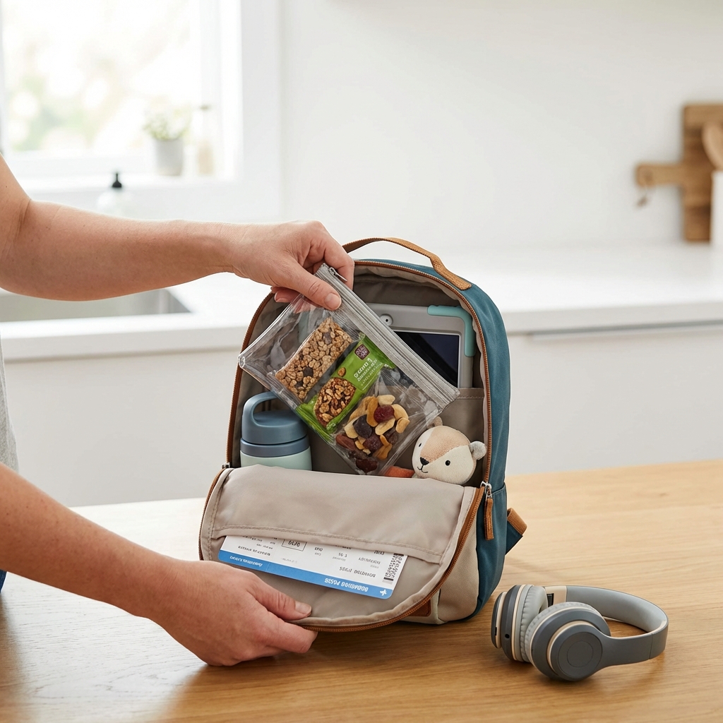 How to fly with kids when you’re not a frequent flyer (simple systems that reduce stress)