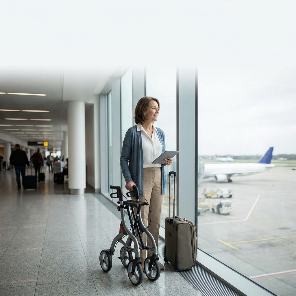 How to travel with a mobility aid or walker (airport logistics and rights basics)