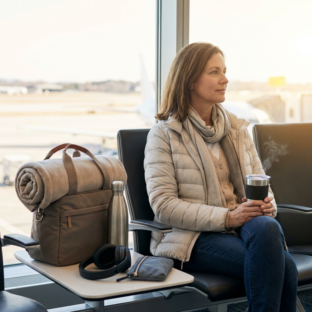 How to keep travel comfortable during spring temperature swings (airport + plane + destination)