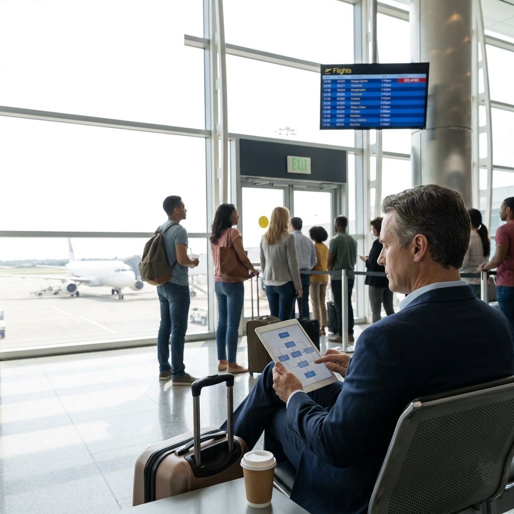 Same-day airport plan for Memorial Day weekend: what to do when lines are long and gates change