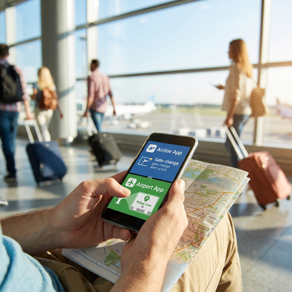 How to use airline and airport apps together (alerts, maps, and baggage updates) for smoother summer travel