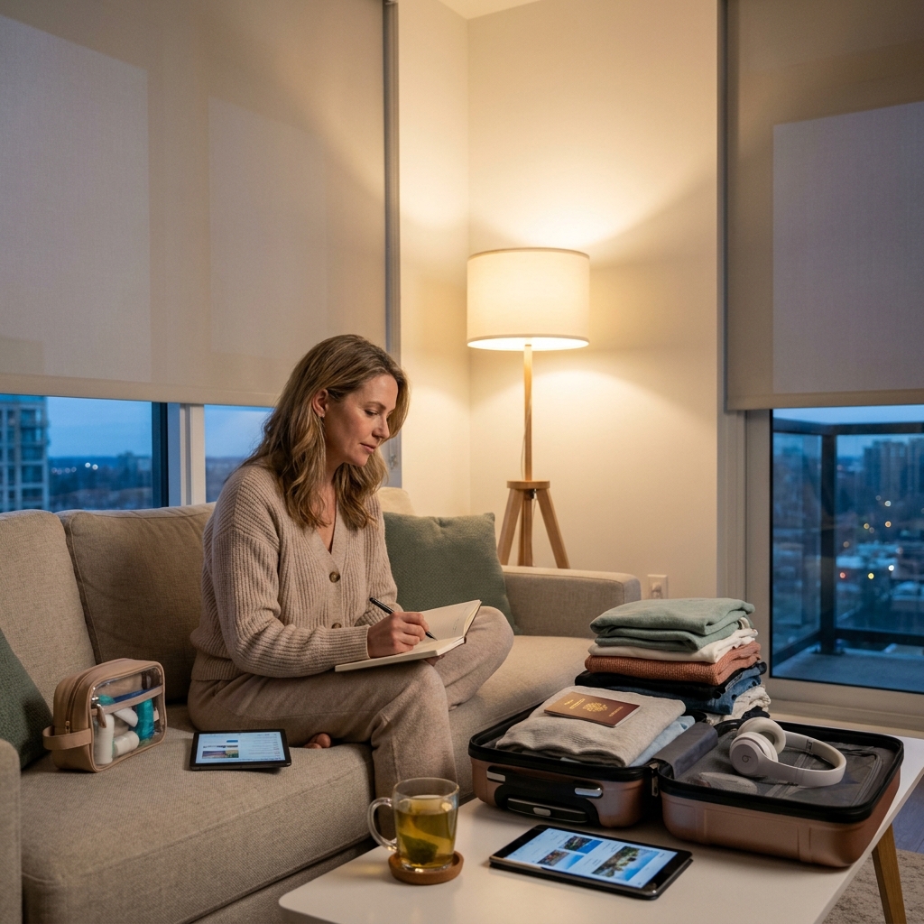 The ‘Sunday night before a flight’ routine: a repeatable pre-trip system for summer travel