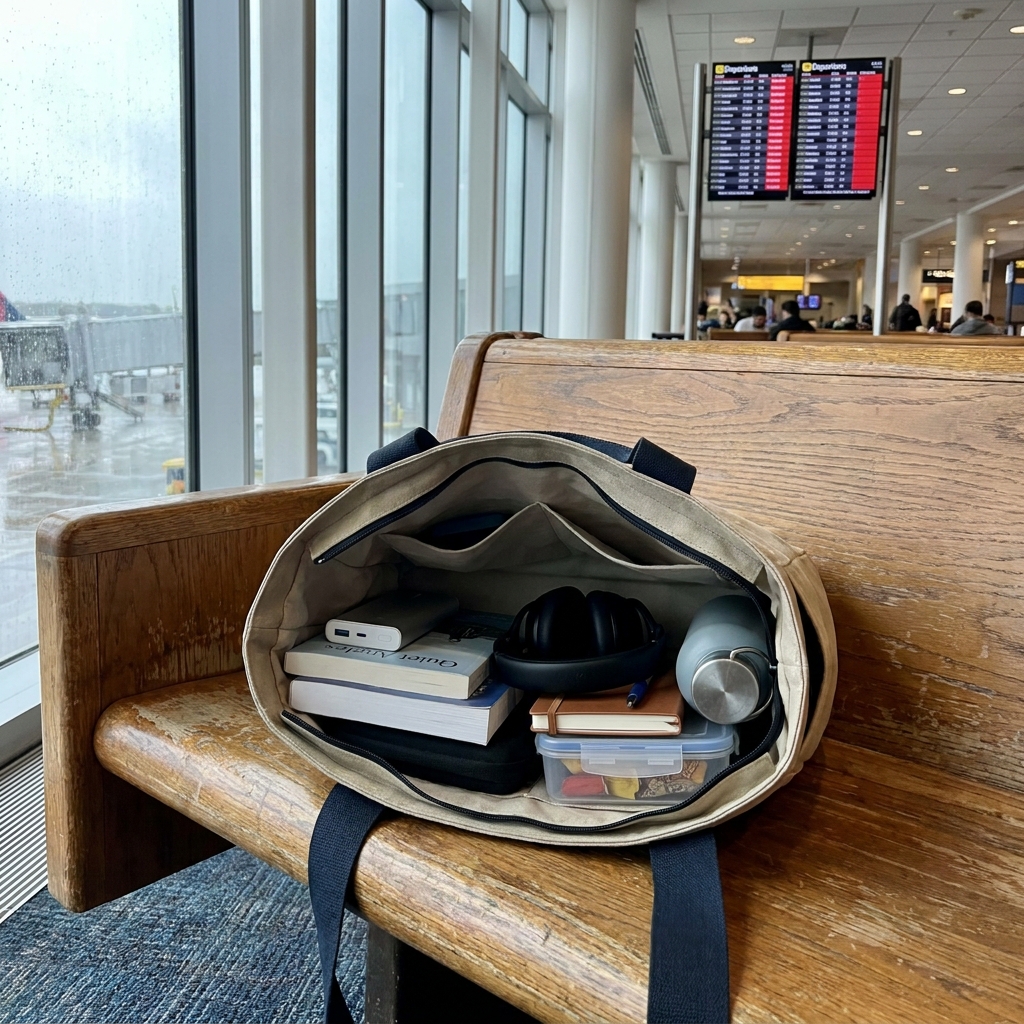 The summer travel disruption kit: what to pack and prep for storms, delays, and long airport days (without panic)