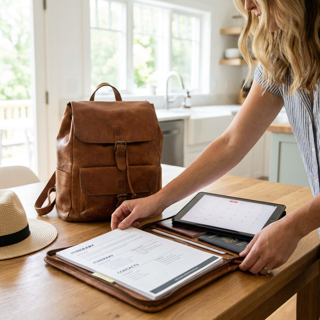 Create a family travel binder (digital + paper) for summer trips: the templates and structure that prevent chaos