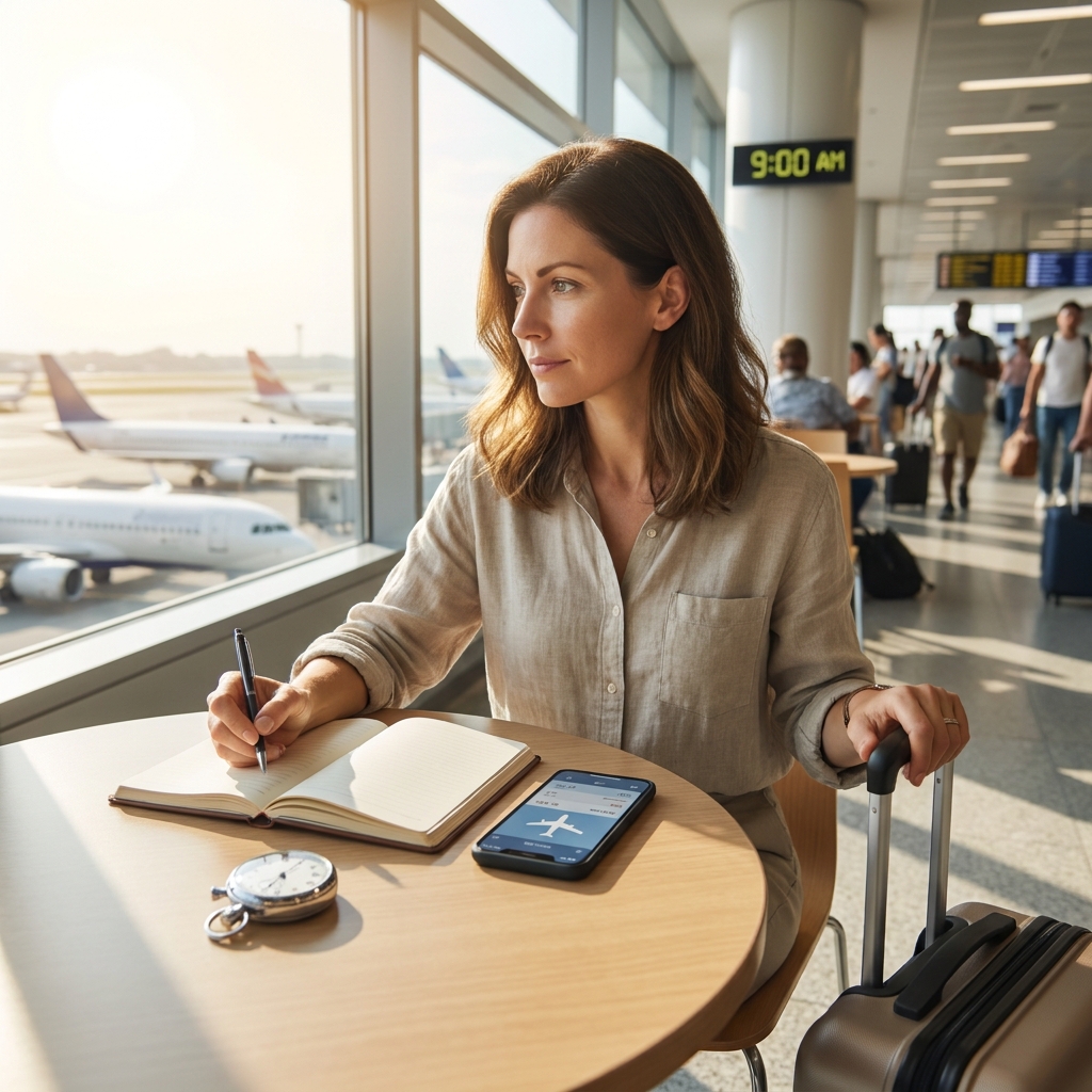 Summer Sunday airport strategy: how to plan arrival time using official tools (without guessing)