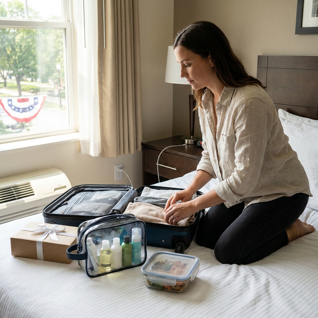 July 4th return-trip packing: how to fly home with leftovers, gifts, and summer toiletries (TSA-verified)