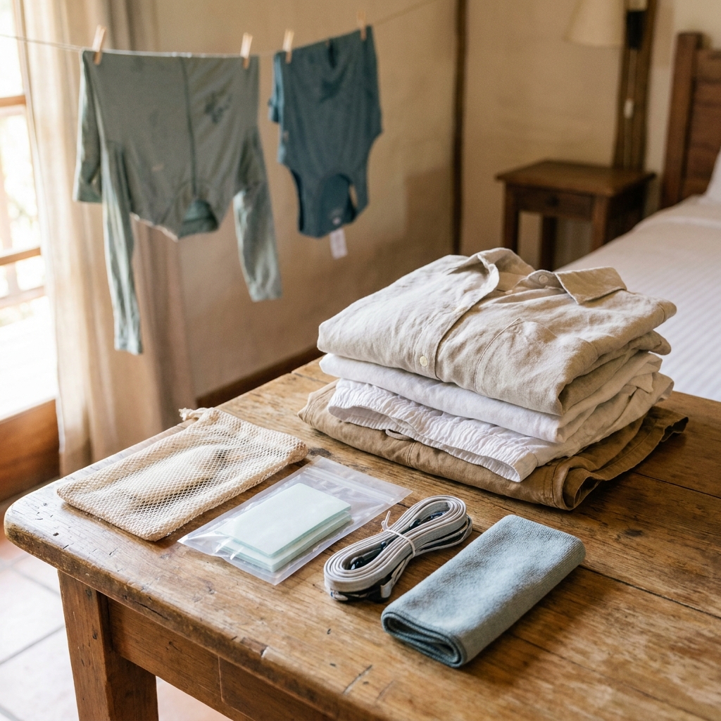 Summer travel laundry plan: how to pack less, keep clothes fresh, and handle wet/dirty items (no fuss)
